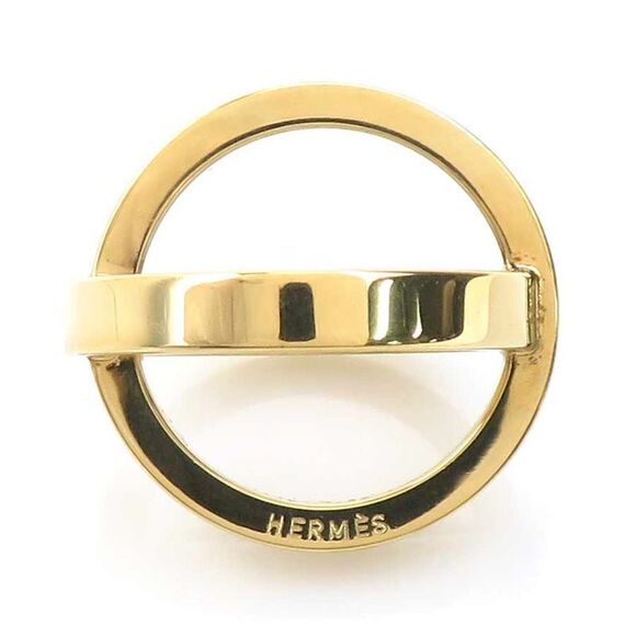 HERMES Scarf Ring BIJOUTERIE FANTAISIE - Picture 3 of 10